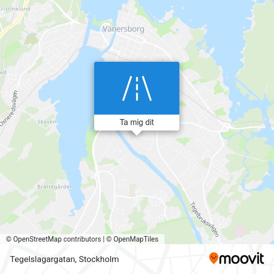Tegelslagargatan karta