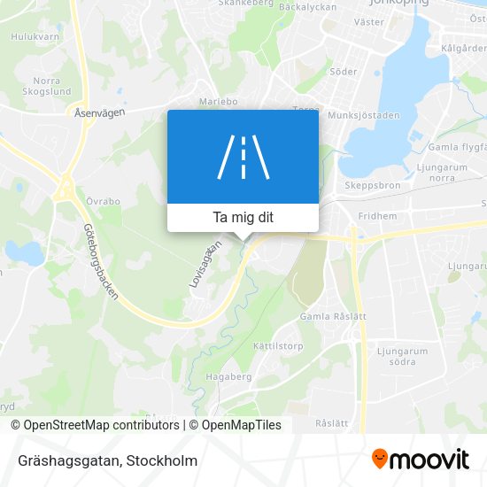 Gräshagsgatan karta