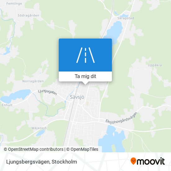 Ljungsbergsvägen karta