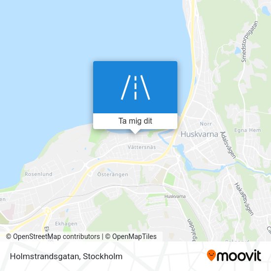 Holmstrandsgatan karta