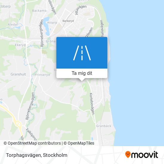 Torphagsvägen karta