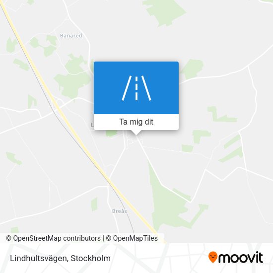 Lindhultsvägen karta