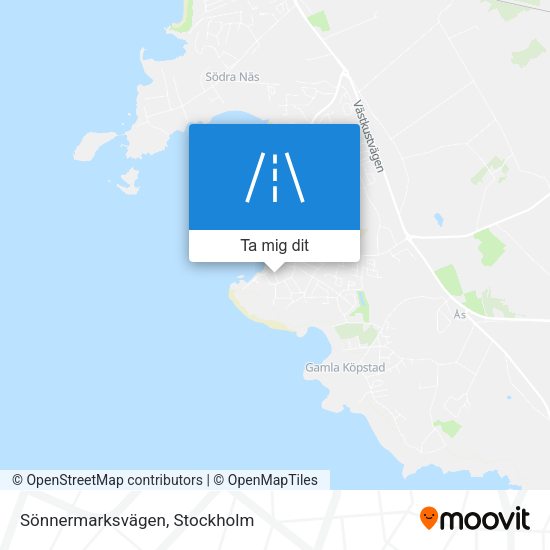 Sönnermarksvägen karta