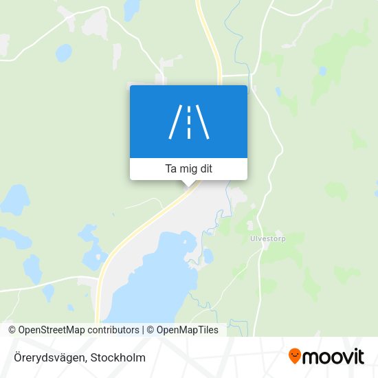 Örerydsvägen karta