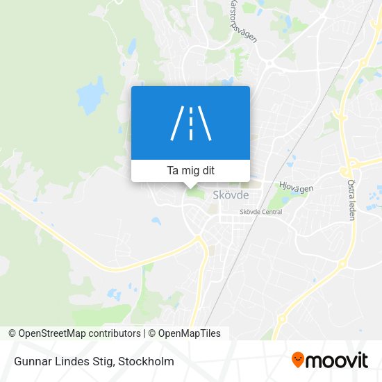 Gunnar Lindes Stig karta