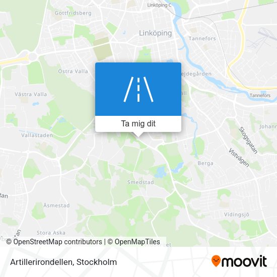 Artillerirondellen karta