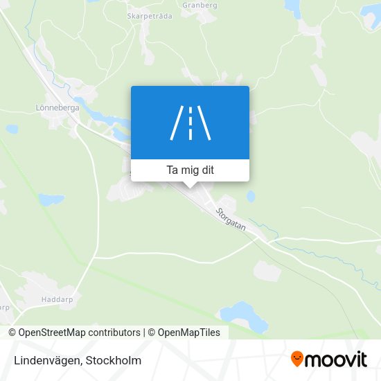 Lindenvägen karta