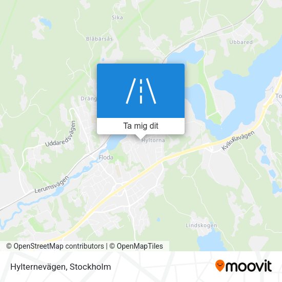 Hylternevägen karta