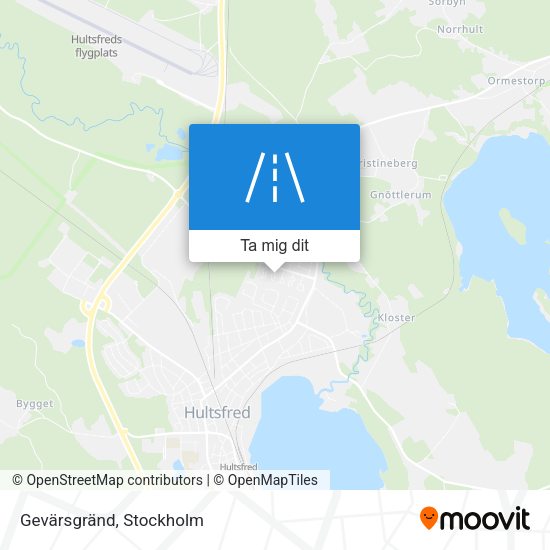 Gevärsgränd karta