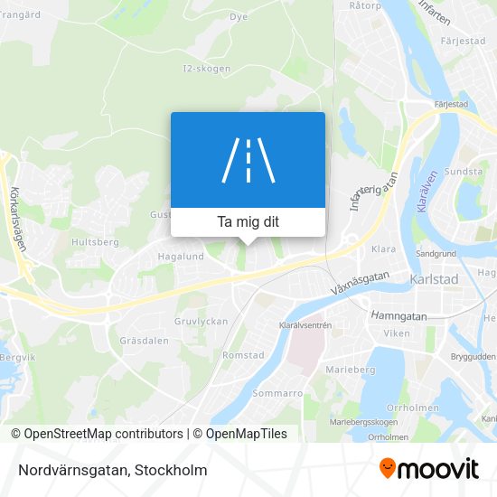 Nordvärnsgatan karta