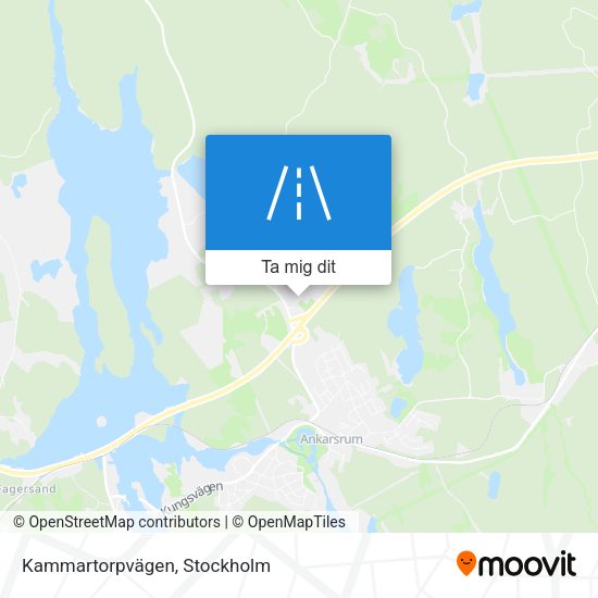 Kammartorpvägen karta