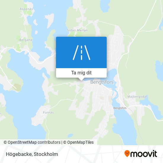 Högebacke karta