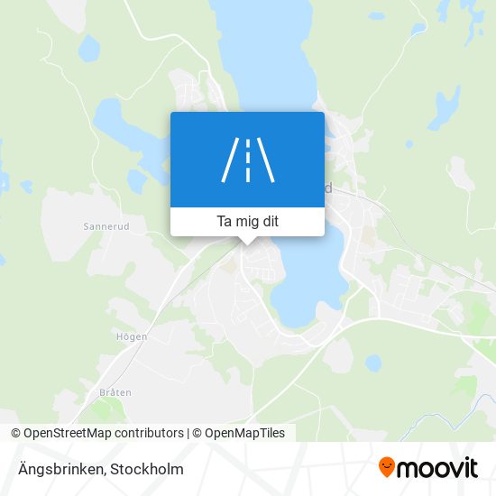 Ängsbrinken karta