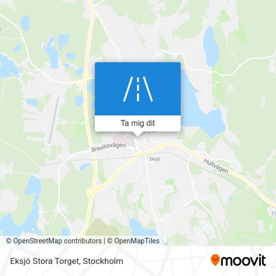 Eksjö Stora Torget karta