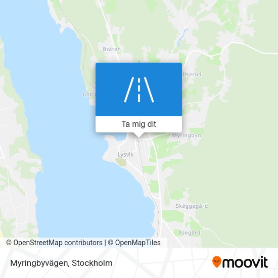 Myringbyvägen karta