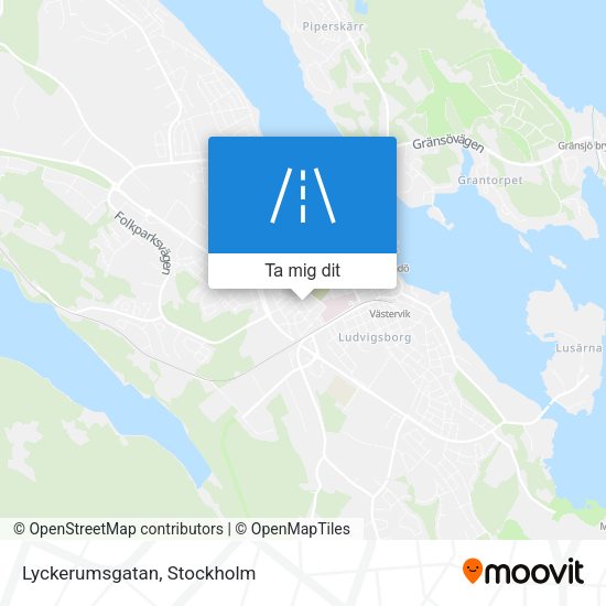 Lyckerumsgatan karta