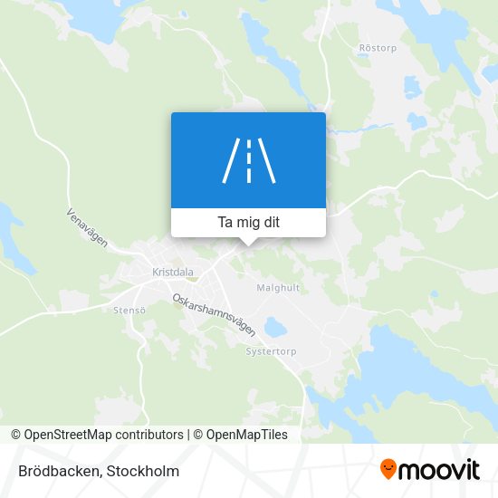 Brödbacken karta