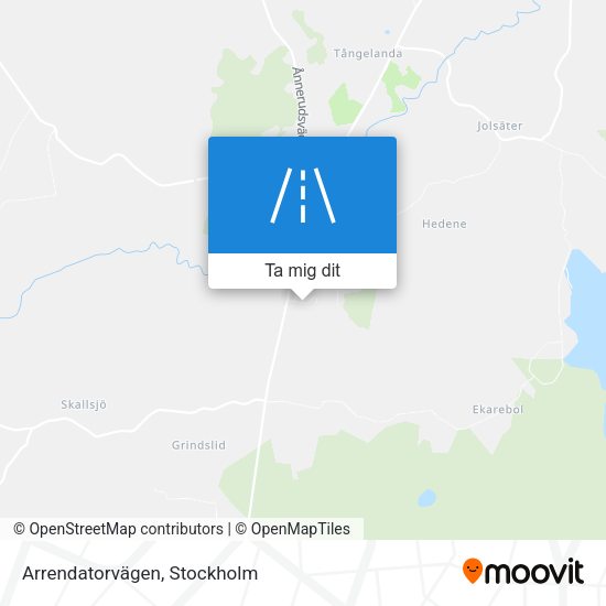 Arrendatorvägen karta
