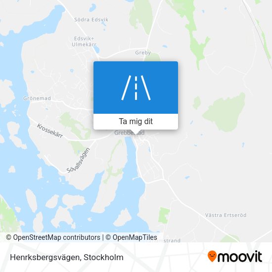 Henrksbergsvägen karta