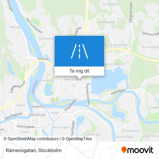 Rämensgatan karta