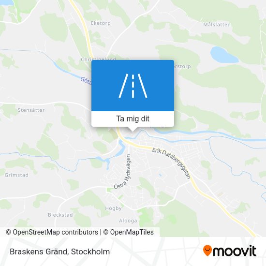Braskens Gränd karta