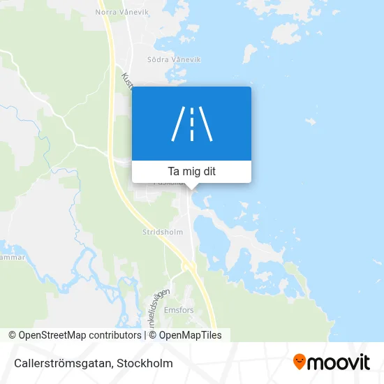 Callerströmsgatan karta