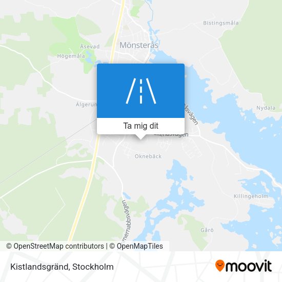 Kistlandsgränd karta