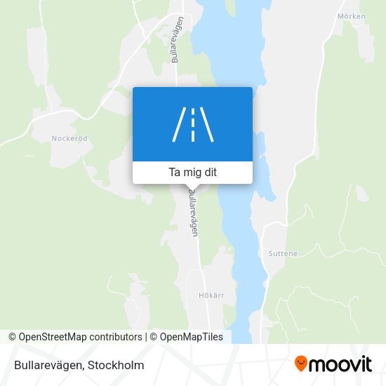 Bullarevägen karta