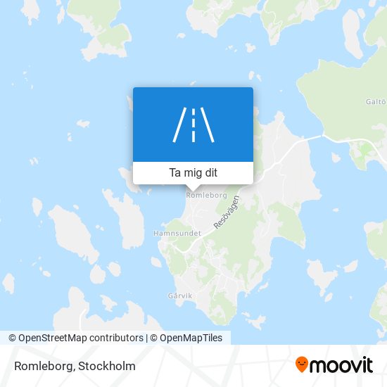 Romleborg karta