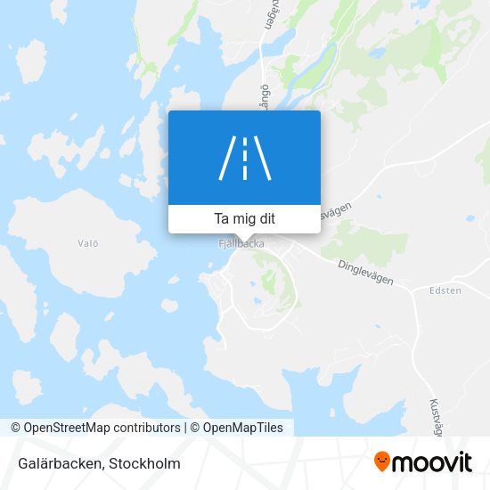 Galärbacken karta