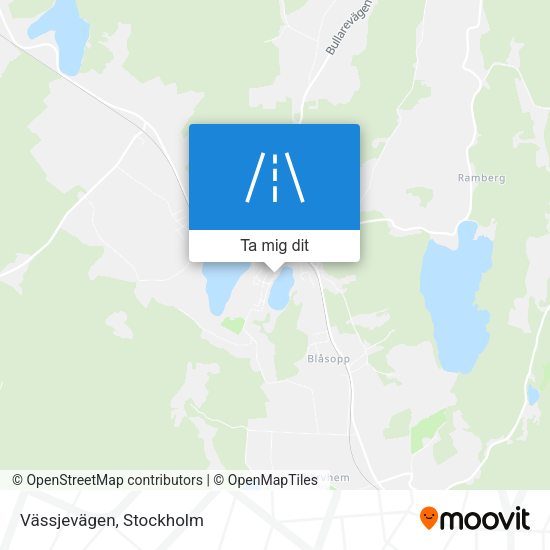 Vässjevägen karta