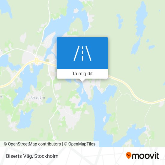 Biserts Väg karta