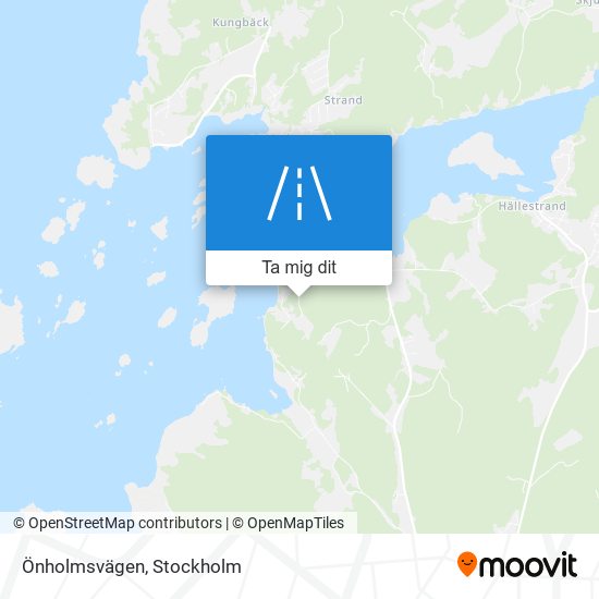 Önholmsvägen karta