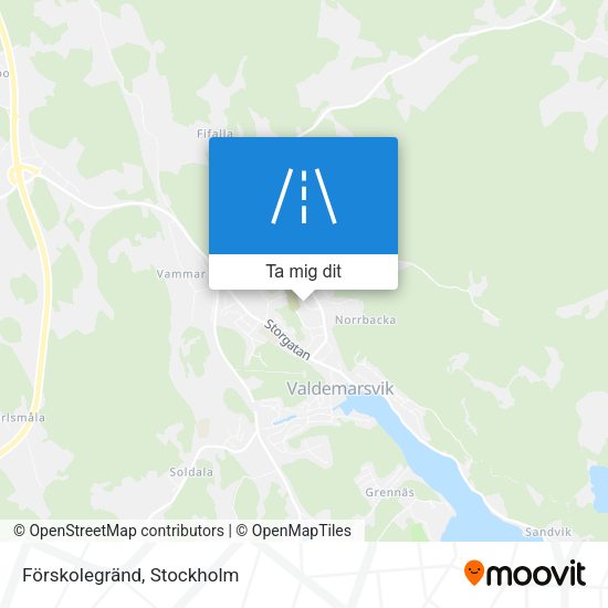 Förskolegränd karta
