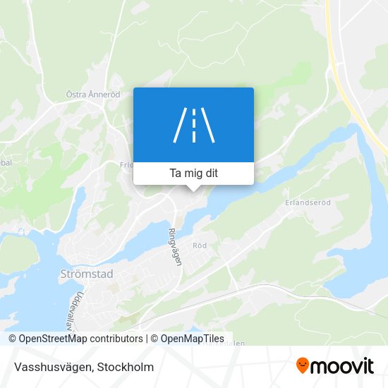Vasshusvägen karta