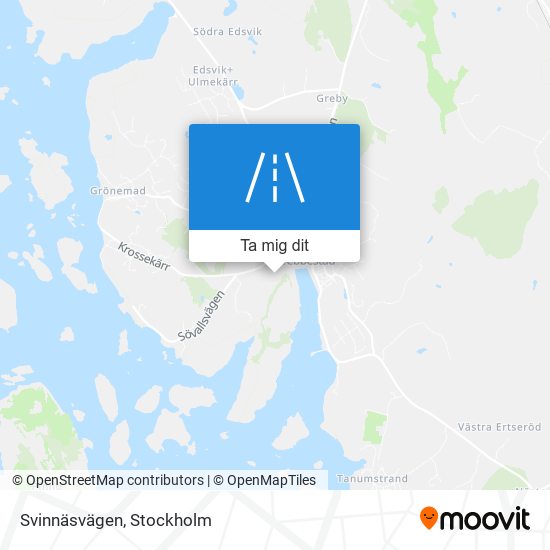 Svinnäsvägen karta