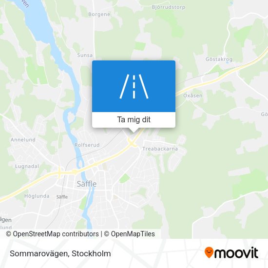Sommarovägen karta