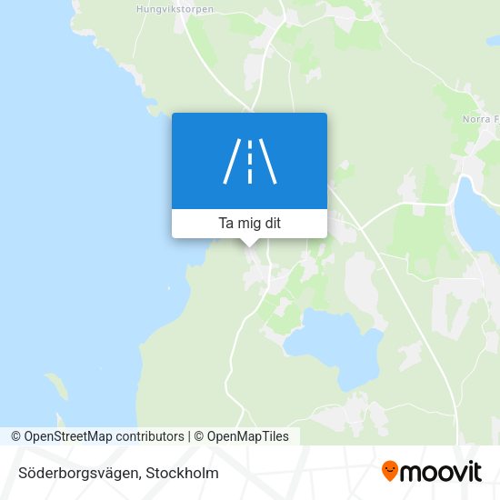 Söderborgsvägen karta