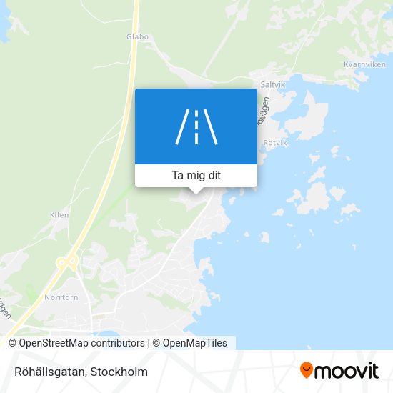 Röhällsgatan karta