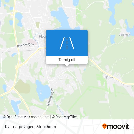 Kvarnarpsvägen karta