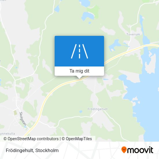 Frödingehult karta