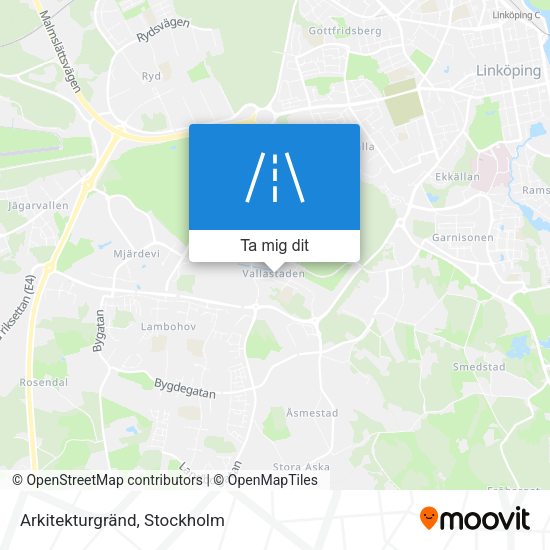 Arkitekturgränd karta