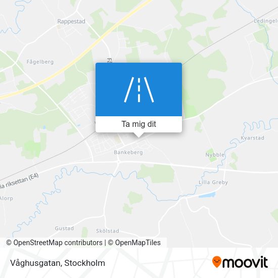 Våghusgatan karta