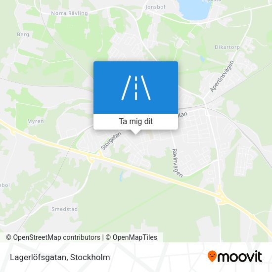 Lagerlöfsgatan karta