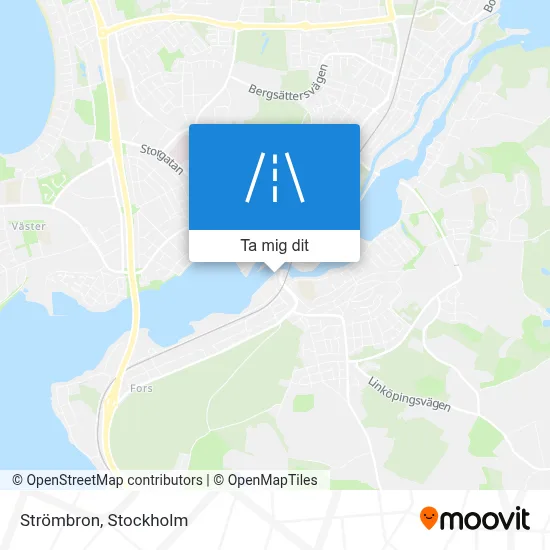 Strömbron karta
