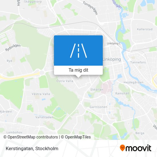Kerstingatan karta