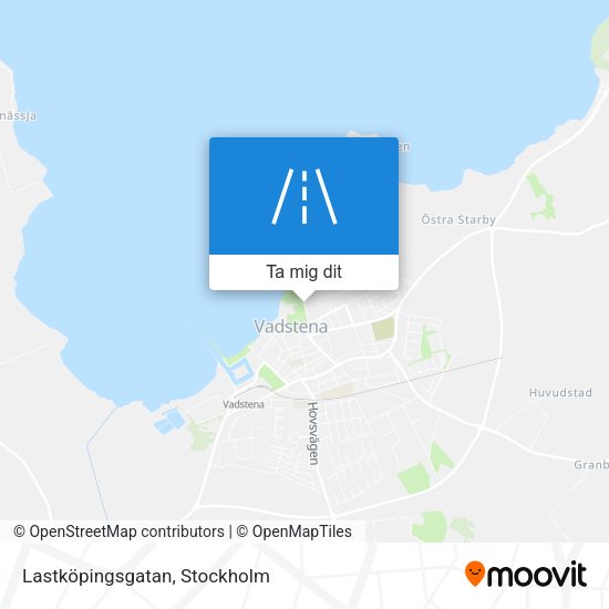 Lastköpingsgatan karta