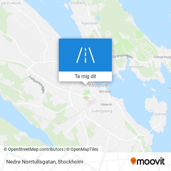 Nedre Norrtullsgatan karta