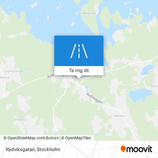 Rydviksgatan karta