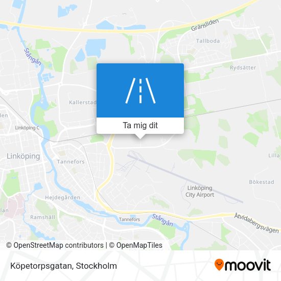 Köpetorpsgatan karta